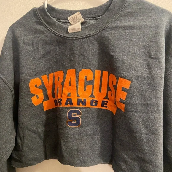 Syracuse crop sweatshirt sz M - Picture 4 of 4